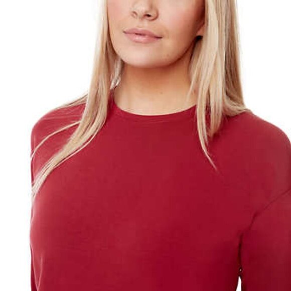 NEW UP! Long Sleeve Knit Top | Red - Picture 4 of 7